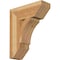 Ekena Millwork Thorton Slat Rough Sawn Bracket, Western Red Cedar, 6"W x 18"D x 22"H BKT06X18X22THR06RWR - alternate 1